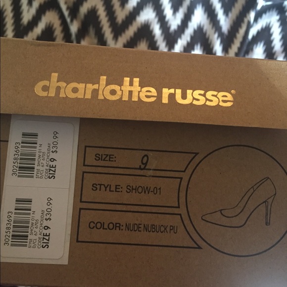 Nude Stiletto Suede Pump - Picture 3 of 3